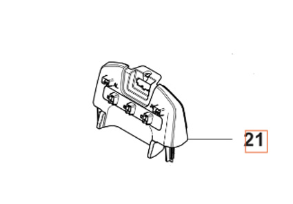 Vivienda Puente Cs Nera en el grupo Repuestos Robots Cortacésped / Piezas de repuesto Husqvarna Automower® 410XE Nera / Automower 410XE Nera - 2024 con GPLSHOP (5356006-01)