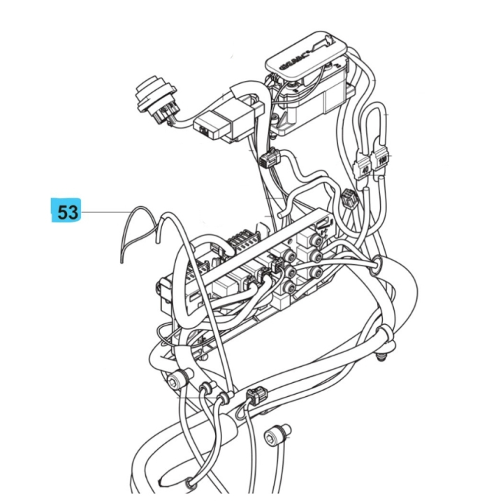Conjunto de cableado Conector externo CAN en el grupo Repuestos / Piezas de repuesto Gräsklippare / Piezas de repuesto Husqvarna Rider / Piezas de repuesto Rider 112iC con GPLSHOP (5361052-01)