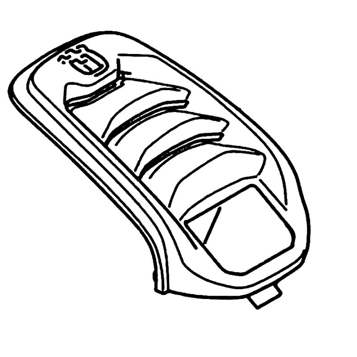 Tapa superior 5365770-01 en el grupo Repuestos / Piezas de repuesto Motosierras / Piezas de repuesto Husqvarna 240i con GPLSHOP (5365770-01)