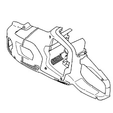 Conjunto de carcasa 240I 5366631-01 en el grupo Repuestos / Piezas de repuesto Motosierras / Piezas de repuesto Husqvarna 240i con GPLSHOP (5366631-01)