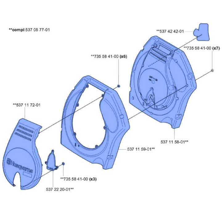 Cubierta Kpl 5370577-01 en el grupo  con GPLSHOP (5370577-01)