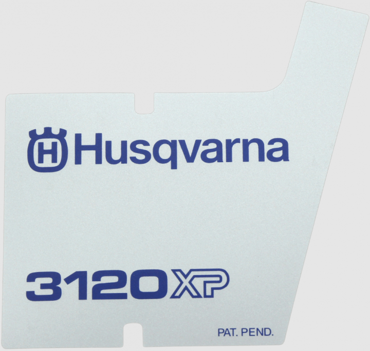 Calcomanía 5370969-01 en el grupo Repuestos / Piezas de repuesto Motosierras / Piezas de repuesto Husqvarna 242XP con GPLSHOP (5370969-01)