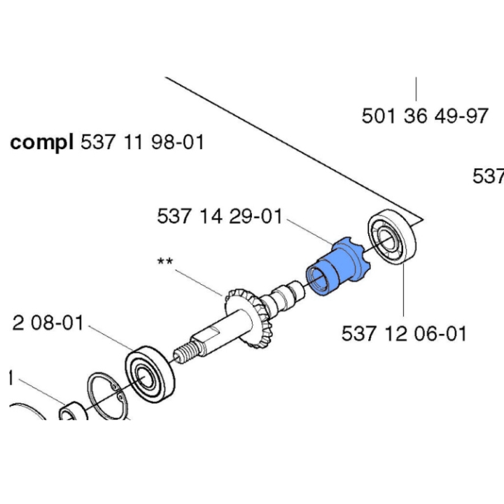 Excéntrico 5371429-01 en el grupo  con GPLSHOP (5371429-01)