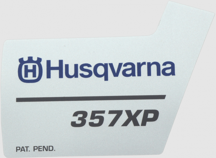 Calcomanía 5373248-01 en el grupo Repuestos / Piezas de repuesto Motosierras / Piezas de repuesto Husqvarna 357XP con GPLSHOP (5373248-01)