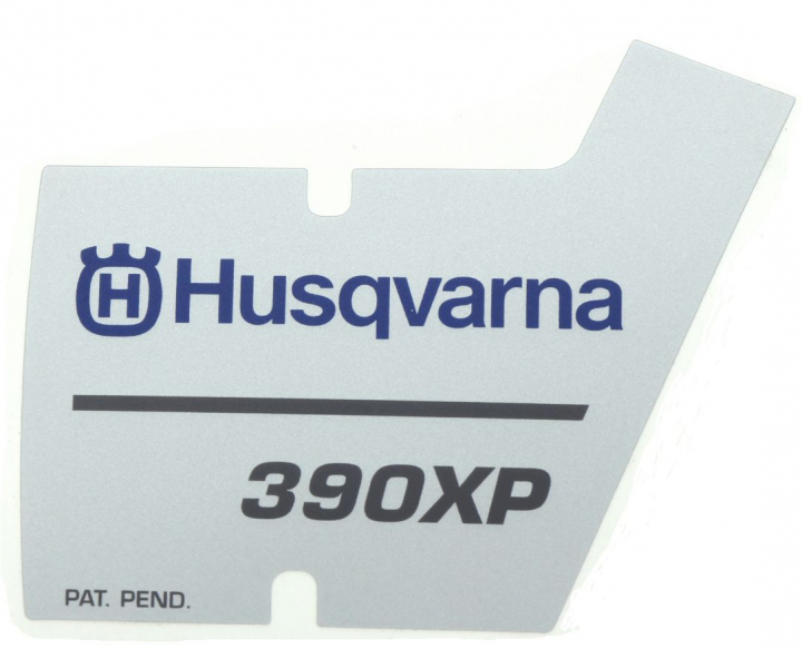 Calcomanía 5373270-03 en el grupo Repuestos / Piezas de repuesto Motosierras / Piezas de repuesto Husqvarna 390XP/G con GPLSHOP (5373270-03)