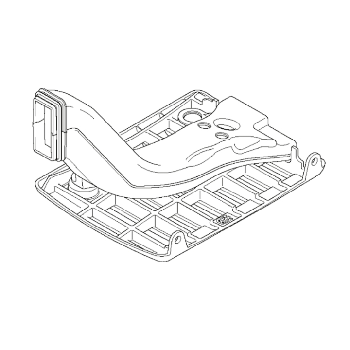 Conducto de aire 5373510-01 en el grupo Repuestos / Piezas de repuesto Desbrozadora / Piezas de repuesto Husqvarna 555RXT con GPLSHOP (5373510-01)