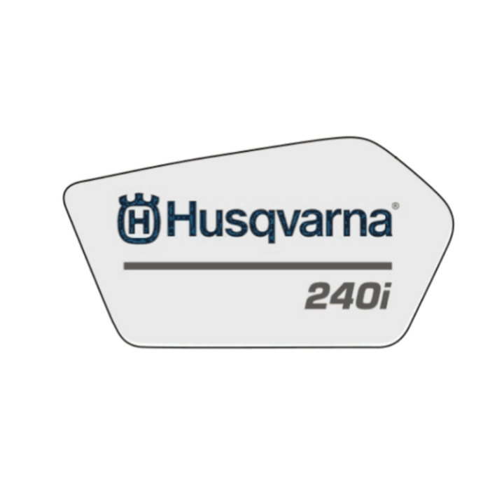 Etiqueta de marca 5375112-02 en el grupo Repuestos / Piezas de repuesto Motosierras / Piezas de repuesto Husqvarna 240i con GPLSHOP (5375112-02)