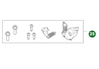 Aislador de vibraciones Husqvarna 564XP/G en el grupo  con GPLSHOP (5401800-01)