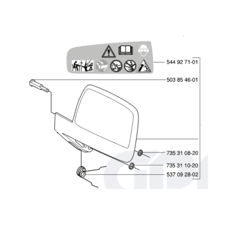 Protección Contra Protección Kpl 5440136-03 en el grupo  con GPLSHOP (5440136-03)