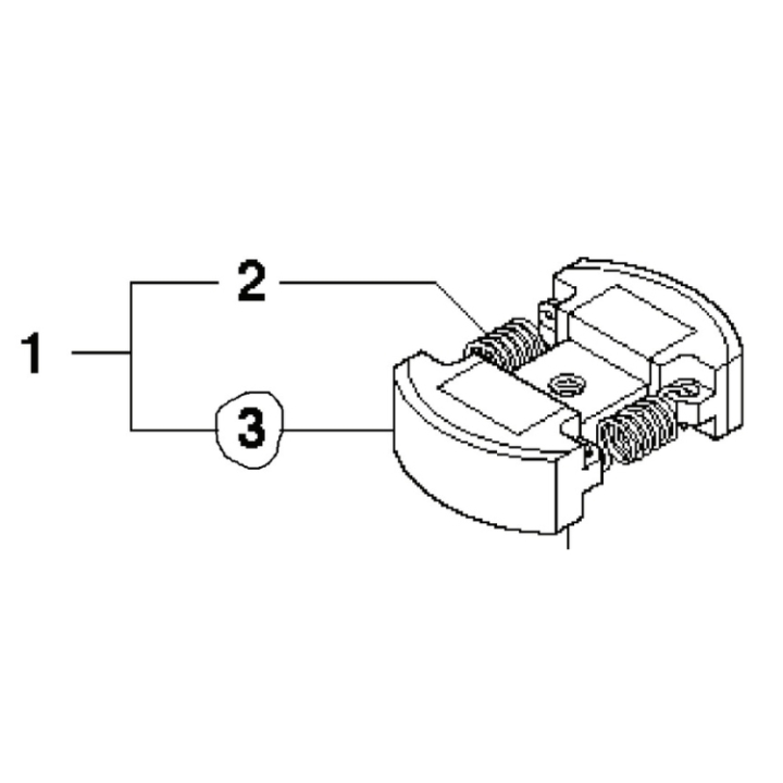 Embrague marcha atrás en el grupo Repuestos / Piezas de repuesto Cortasetos / Piezas de repuesto Husqvarna 123HD60 con GPLSHOP (5443035-01)