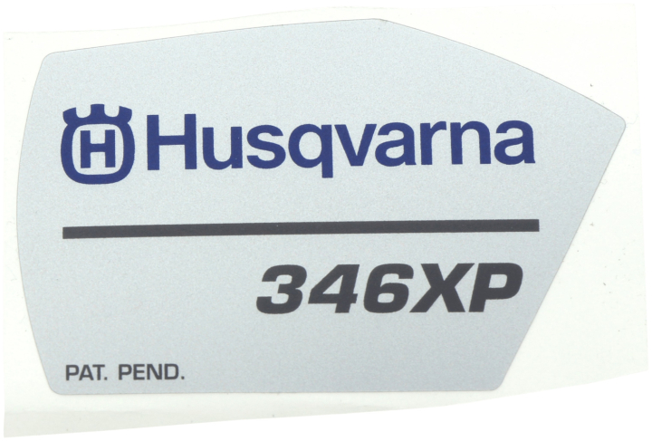 Calcomanía 5449736-01 en el grupo Repuestos / Piezas de repuesto Motosierras / Piezas de repuesto Husqvarna 346XP con GPLSHOP (5449736-01)