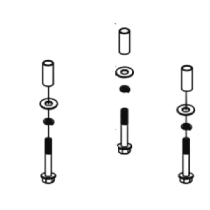 Kit de sujeción del conjunto del cabezal motorizado 5460081-01 en el grupo  con GPLSHOP (5460081-01)
