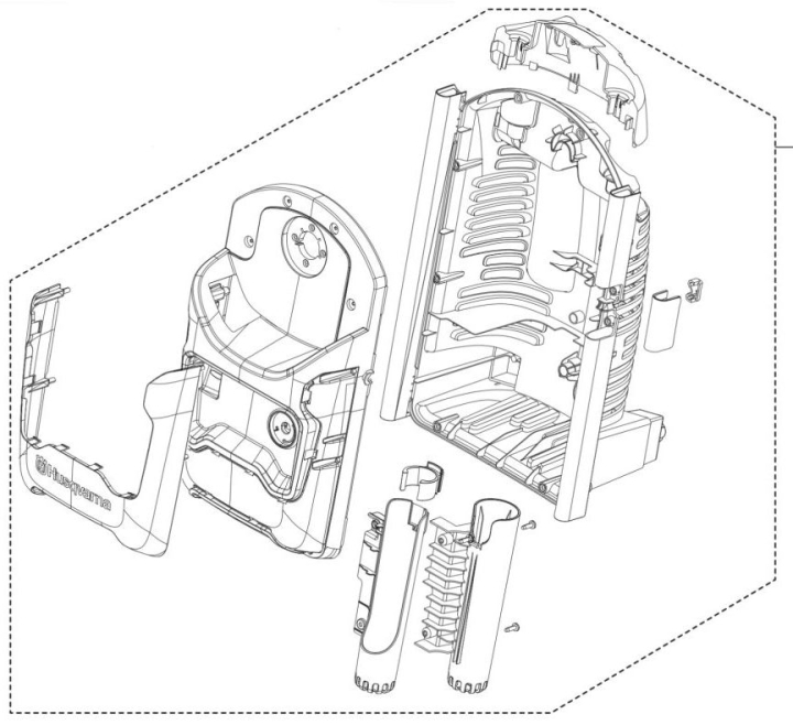 Kit Tapas Pw 240 5460919-01 en el grupo Repuestos / Piezas de repuesto Hidrolimpiadoras / Piezas de repuesto Husqvarna PW240 con GPLSHOP (5460919-01)
