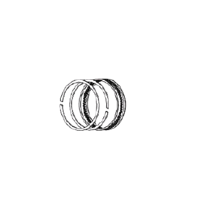 Juego de anillos de pistón en el grupo Repuestos / Repuestos para Motoazadas Husqvarna / Piezas de repuesto Husqvarna TF120 con GPLSHOP (5461906-01)