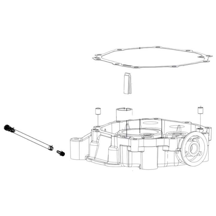 Kit de cubierta del cárter en el grupo Repuestos / Piezas de repuesto Rider / Piezas de repuesto Husqvarna Rider 214 con GPLSHOP (5462469-01)