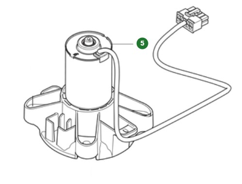 Motor de corte delantero Gardena Sileno Max, Sileno Free en el grupo Repuestos Robots Cortacésped / Piezas de repuesto Gardena Smart Sileno Max / Gardena Smart Sileno Max - 2025 con GPLSHOP (5466779-02)