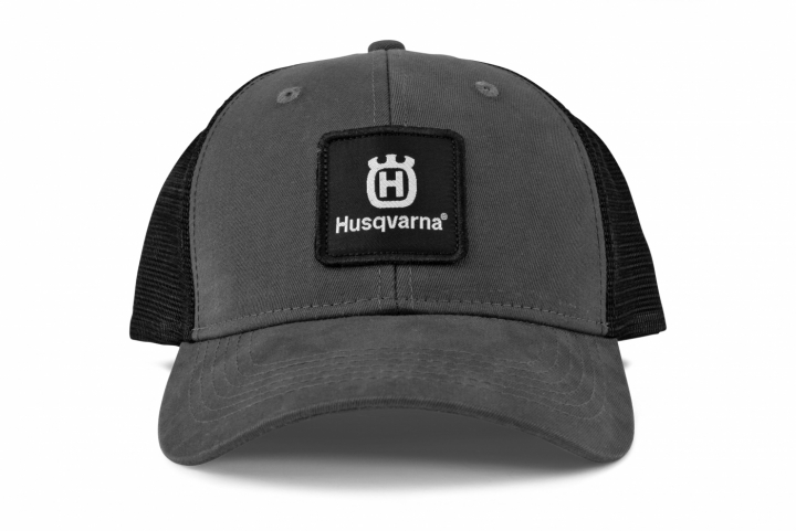 Husqvarna cap trucker dark grey en el grupo Productos forestales y para el jardín de Husqvarna / Husqvarna Ropa de trabajo/equipo / Ropa casual Xplorer con GPLSHOP (5471556-01)