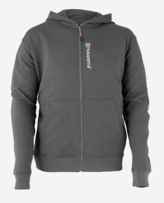 Husqvarna Hoodie Negro / gris oscuro, L en el grupo Productos forestales y para el jardín de Husqvarna / Husqvarna Ropa de trabajo/equipo / Ropa de trabajo / Accesorios con GPLSHOP (5471588-54)