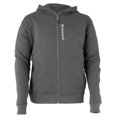 Husqvarna Hoodie Negro / gris oscuro, XL en el grupo Productos forestales y para el jardín de Husqvarna / Husqvarna Ropa de trabajo/equipo / Ropa de trabajo / Accesorios con GPLSHOP (5471588-58)