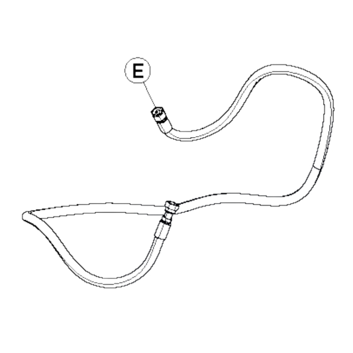 Manguera Hidraulica 3/8 Elevacion Un 5758754-02 en el grupo  con GPLSHOP (5758754-02)