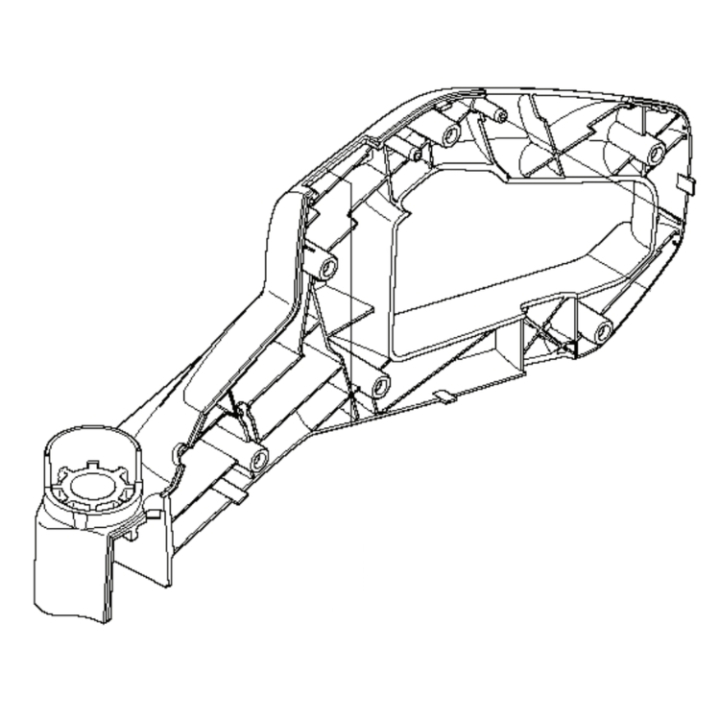Manija trasera en el grupo Repuestos / Piezas de repuesto Cortasetos / Piezas de repuesto Husqvarna 122HD45 con GPLSHOP (5765474-01)
