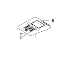 TECLADO en el grupo Repuestos Robots Cortacésped / Piezas de repuesto Gardena R70Li / Gardena R70Li - 2015 con GPLSHOP (5777083-01)