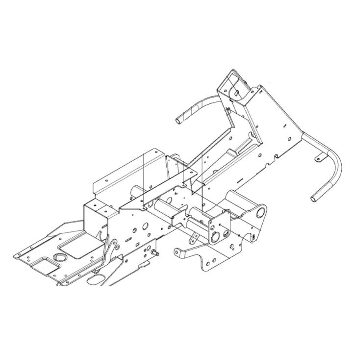 Chasis en el grupo Repuestos / Piezas de repuesto Rider / Piezas de repuesto Husqvarna Rider 422 TS AWD con GPLSHOP (5787785-02)