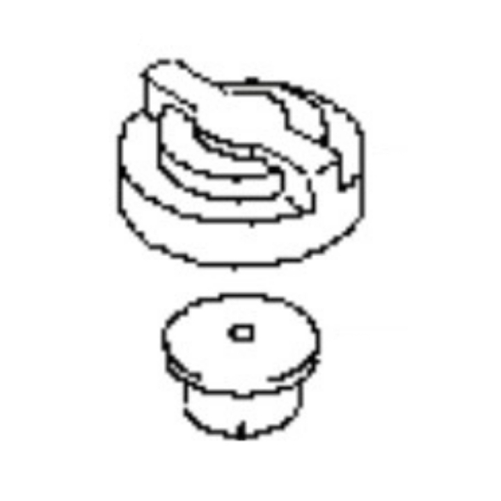 Válvula en el grupo Repuestos / Piezas de repuesto Rider / Piezas de repuesto Husqvarna Rider 850HST con GPLSHOP (5789732-01)