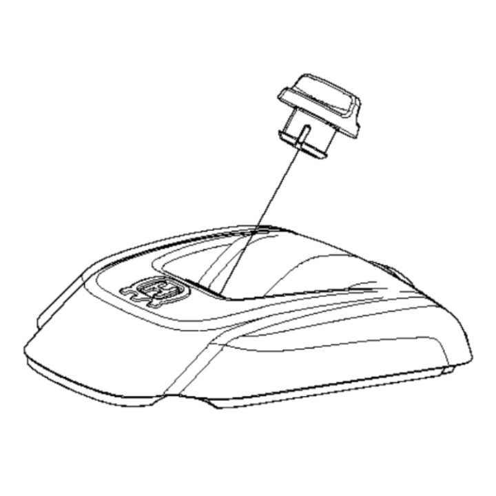 Cubierta, Filtro De Aire 5793120-01 en el grupo Repuestos / Piezas de repuesto Motosierras / Piezas de repuesto Husqvarna 439 con GPLSHOP (5793120-01)