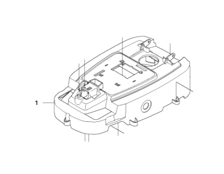 CONJUNTO DE TAPA en el grupo Repuestos Robots Cortacésped / Piezas de repuesto Gardena R70Li / Gardena R70Li - 2014 con GPLSHOP (5793919-01)