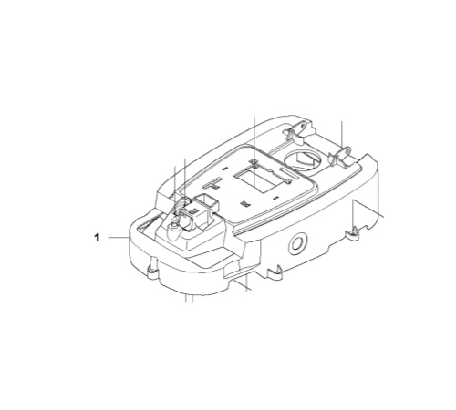 CONJUNTO DE TAPA en el grupo Repuestos Robots Cortacésped / Piezas de repuesto Gardena R45Li / Gardena R45Li - 2019 con GPLSHOP (5793919-03)