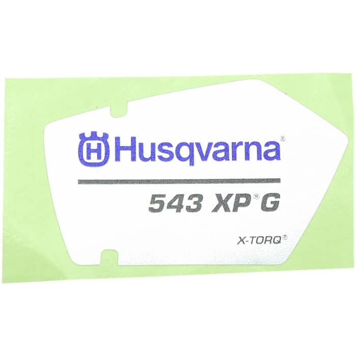 Calcomanía 5795287-01 en el grupo Repuestos / Piezas de repuesto Motosierras / Piezas de repuesto Husqvarna 543XP/G con GPLSHOP (5795287-01)