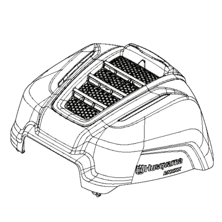 Alojamiento en el grupo Repuestos / Piezas de repuesto Rider / Piezas de repuesto Husqvarna Rider 115B con GPLSHOP (5802762-02)