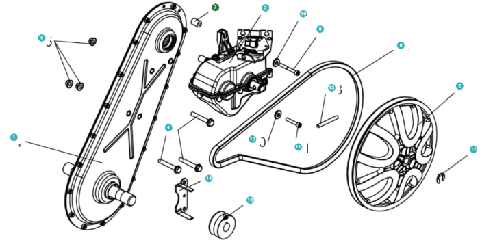 Arandela Espaciadora 5803148-01 en el grupo con GPLSHOP (5803148-01)