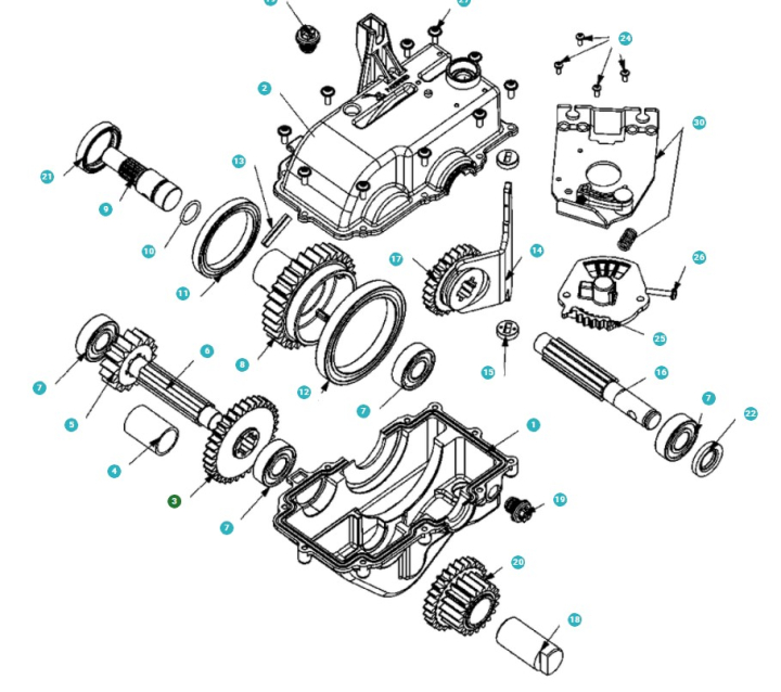 Engranaje 5803167-01 en el grupo con GPLSHOP (5803167-01)