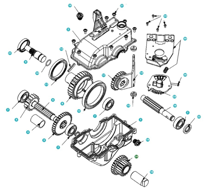 Engranaje 5803168-01 en el grupo con GPLSHOP (5803168-01)