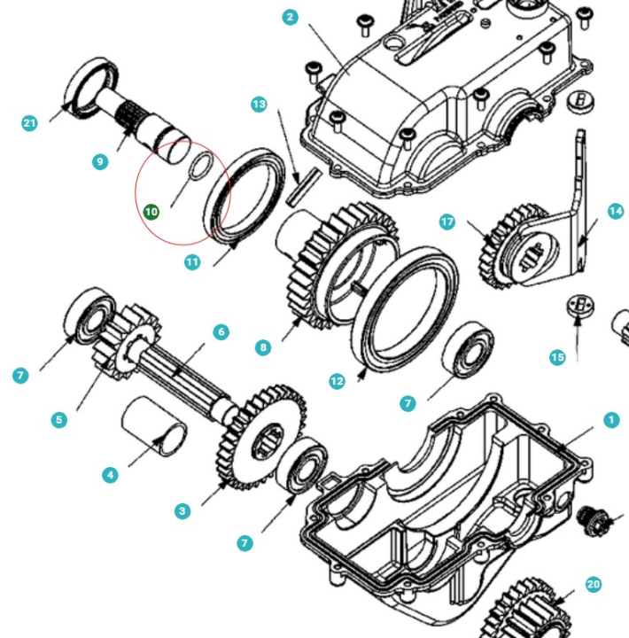 Anillo O 5803198-01 en el grupo con GPLSHOP (5803198-01)
