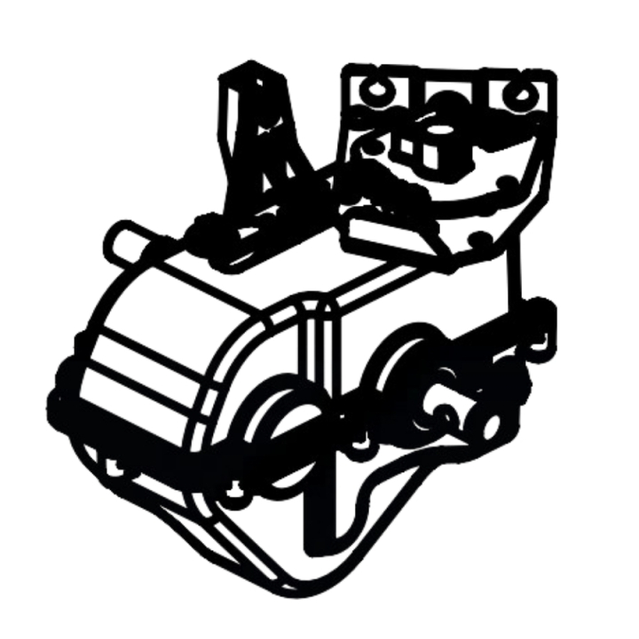 Caja de cambios en el grupo Repuestos / Repuestos para Motoazadas Husqvarna / Piezas de repuesto Husqvarna TF434P con GPLSHOP (5803212-01)