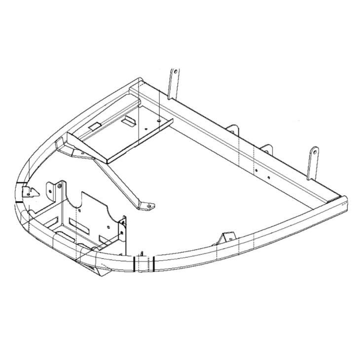 Proa del motor en el grupo Repuestos / Piezas de repuesto Rider / Piezas de repuesto Husqvarna Rider 422 TS AWD con GPLSHOP (5804738-01)