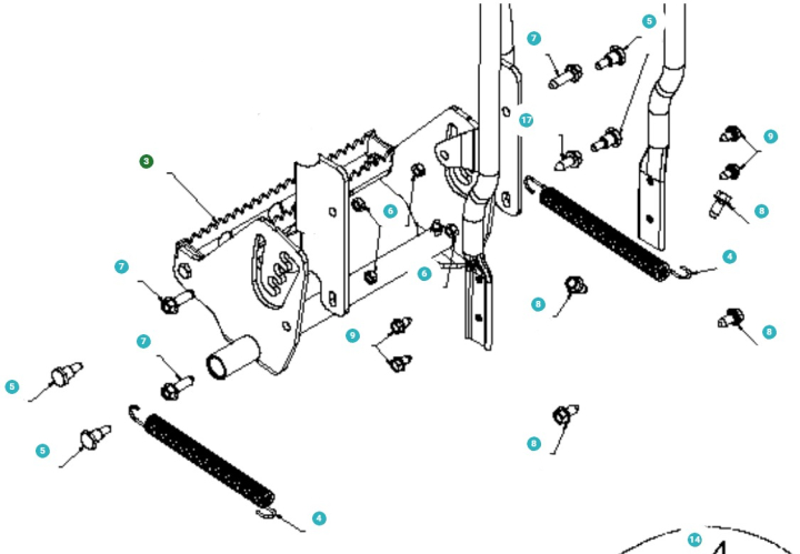 Placa De Pie 5807903-01 en el grupo con GPLSHOP (5807903-01)