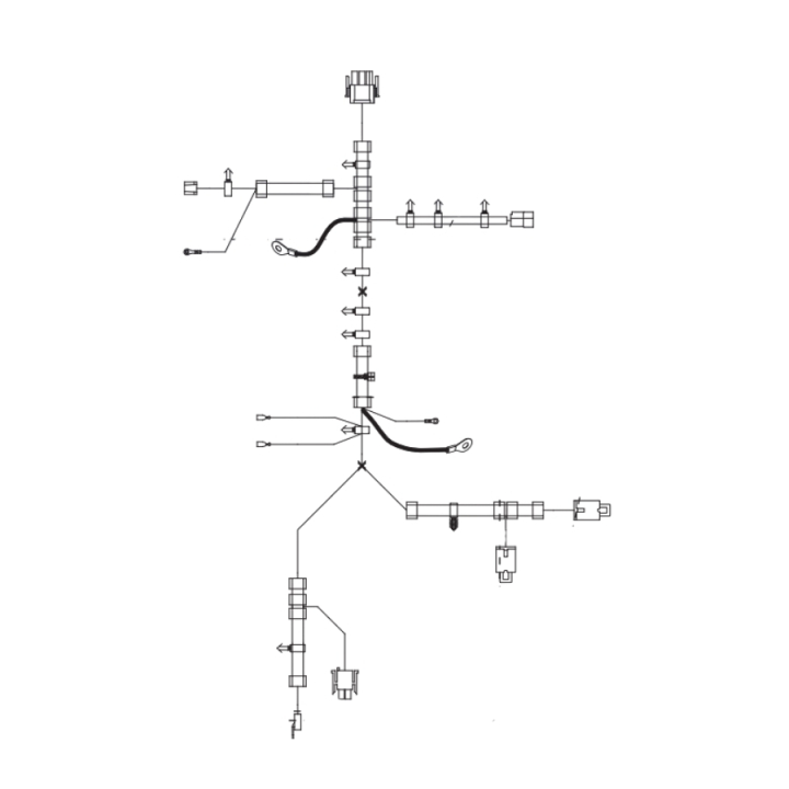 Alambrado 5810233-01 en el grupo Repuestos / Repuestos para tractores cortacésped McCulloch / Piezas de repuesto McCulloch M220-107TC con GPLSHOP (5810233-01)