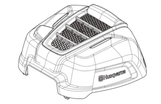 COVER CMPL ENGINE HOOD HUSQVARNA en el grupo Repuestos / Piezas de repuesto Gräsklippare / Piezas de repuesto Husqvarna Rider / Piezas de repuesto Rider 112C5 con GPLSHOP (5816138-02)