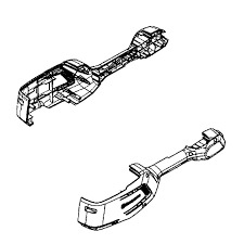 Conjunto de carcasa L/R 36V 5825651-01 en el grupo Repuestos / Piezas de repuesto Desbrozadora / Piezas de repuesto Husqvarna 115iL con GPLSHOP (5825651-01)