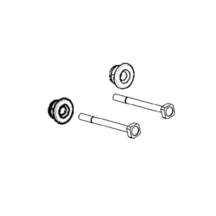 Tornillo Y Tuerca Silenciador K 5826301-01 en el grupo Repuestos / Piezas de repuesto Motosierras / Piezas de repuesto Husqvarna 120/E con GPLSHOP (5826301-01)