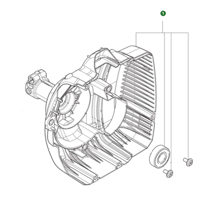  en el grupo Repuestos / Piezas de repuesto Desbrozadora / Piezas de repuesto Husqvarna 129C con GPLSHOP (5849938-03)