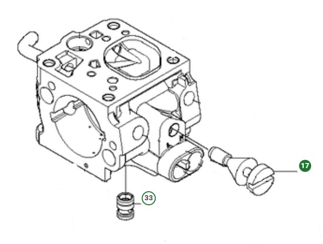 Tornillo de ralentí en el grupo con GPLSHOP (5851867-01)