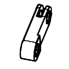 Brazo De Enlace 5856035-01 en el grupo Repuestos / Piezas de repuesto Motosierras / Piezas de repuesto Husqvarna 240i con GPLSHOP (5856035-01)