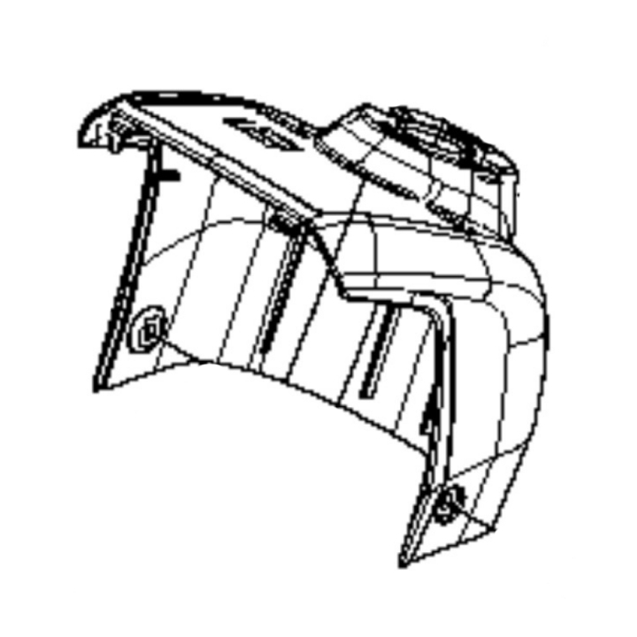 Columna De Direccion, Trasera, P524 5872172-02 en el grupo  con GPLSHOP (5872172-02)