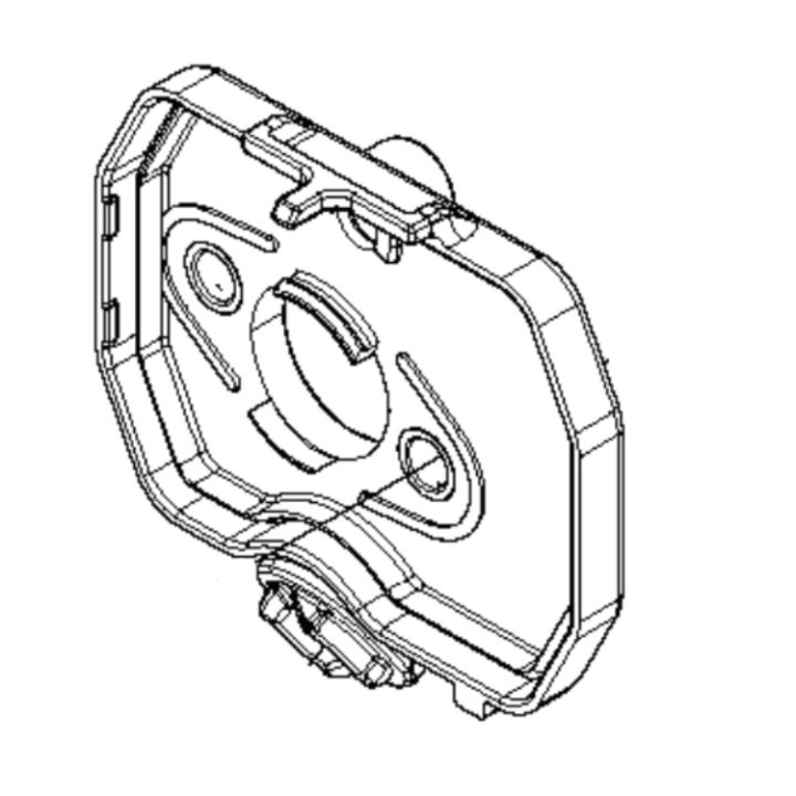 Parte Inferior Del Filtro De Aire 5878707-01 en el grupo Repuestos / Piezas de repuesto Motosierras / Piezas de repuesto Husqvarna T525 con GPLSHOP (5878707-01)