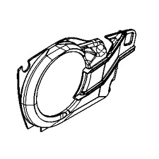 Conductor De Aire De Refrigeración 5878764-01 en el grupo Repuestos / Piezas de repuesto Motosierras / Piezas de repuesto Husqvarna T525 con GPLSHOP (5878764-01)